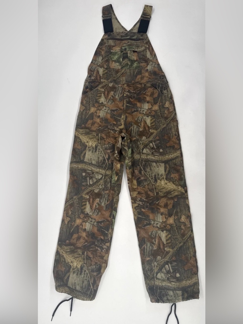 Vintage 90s Liberty Camo Hunting Bib Overalls Mens 32 Reg Advantage Timber Pants